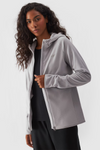 Polar With Hood Regular Women's 4F Gray 4FWMM00TFLEF291-25S