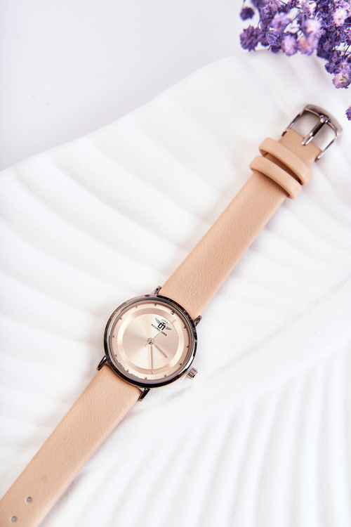Women's watch Michael John Paule Silver-Beige