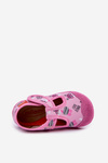Befado Ballerina Slippers With Bear 209P038 Grey-Pink