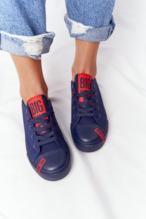 Women's Sneakers BIG STAR HH274676 Navy Blue