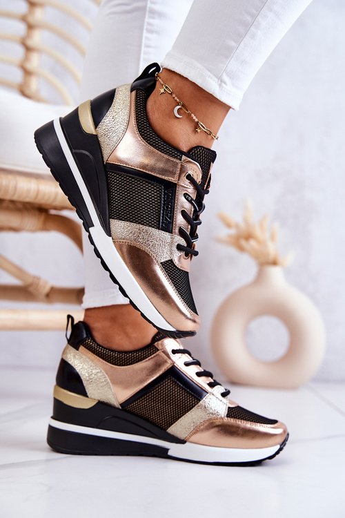 Sports Shoes Black Gold Sharon