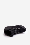 Buty Trekkingowe Męskie Ocieplane Czarne Dysasha 23MN26-6546