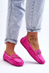 Women's Classic Suede Moccasins Pink Corinell