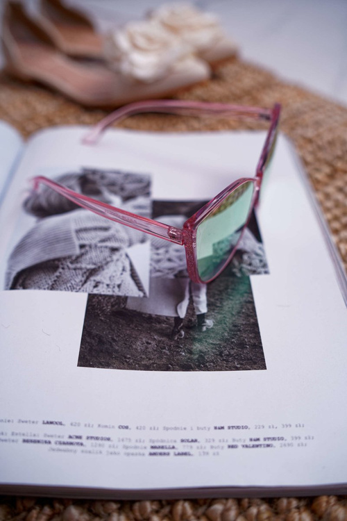 Prius PR-V26 Sunglasses Pink Brocade