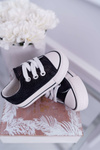 Kids' Glitter Sneakers Black Misty