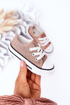 Children's Glitter Sneakers Rose Gold Bling-Bling