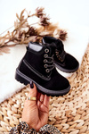 Children's Trapers Boots Black Milos