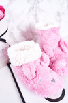 Children's Insulated Home Slippers Pink Sleepyhead