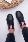 Women's Cross Jeans Sneakers Black EE2R4019C