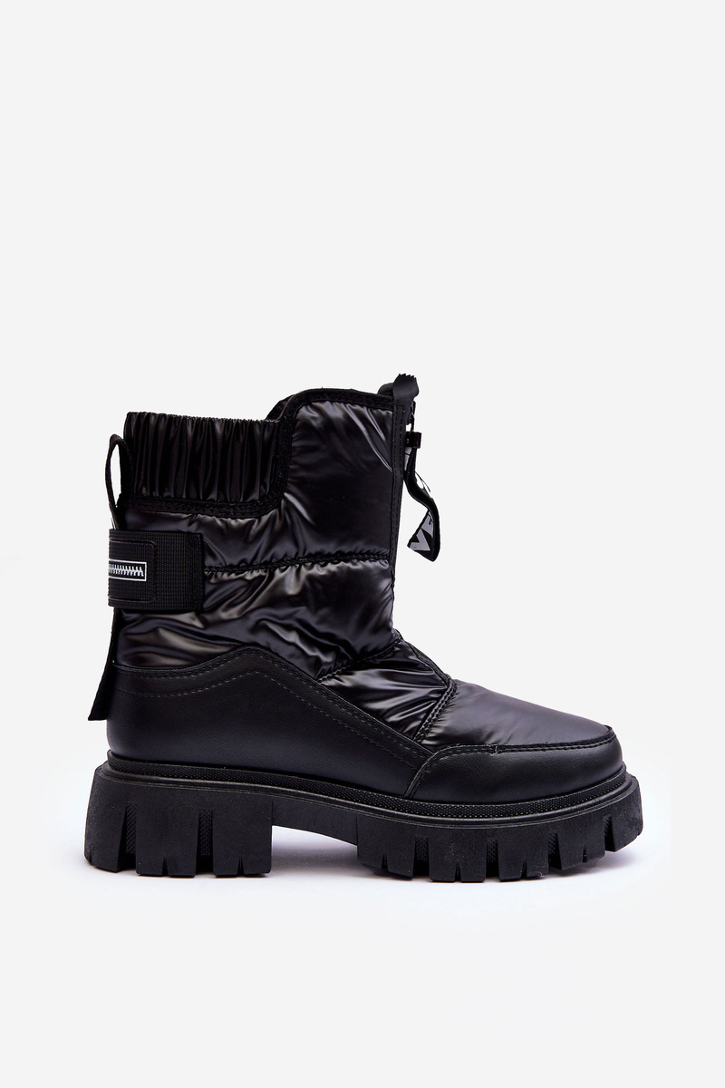 正規代理店 Freoc Black Padded Boots Snow High Women's - ZAZOO.PL - Clothing