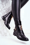 Women’s Leather Boots Black Nicole 2591