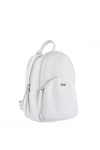 Leather Backpack Big Star JJ574125 White