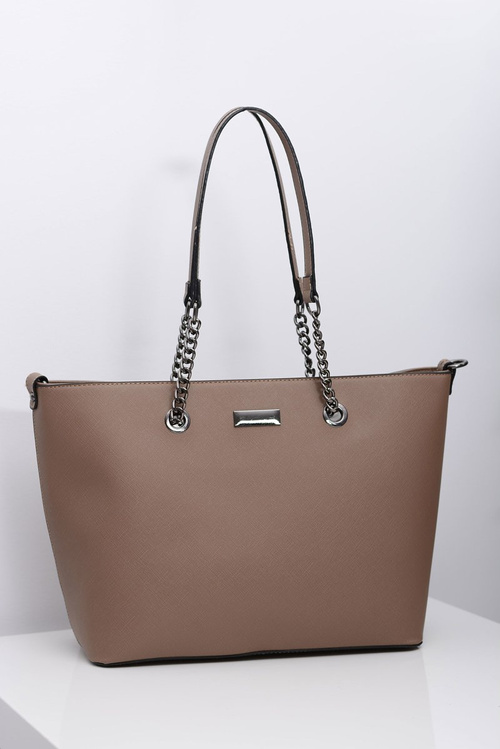 Women's Large Brown Classic Handbag