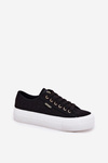 Ladies Sneakers With Lace Lee Cooper LCW-25-31-3439L Black