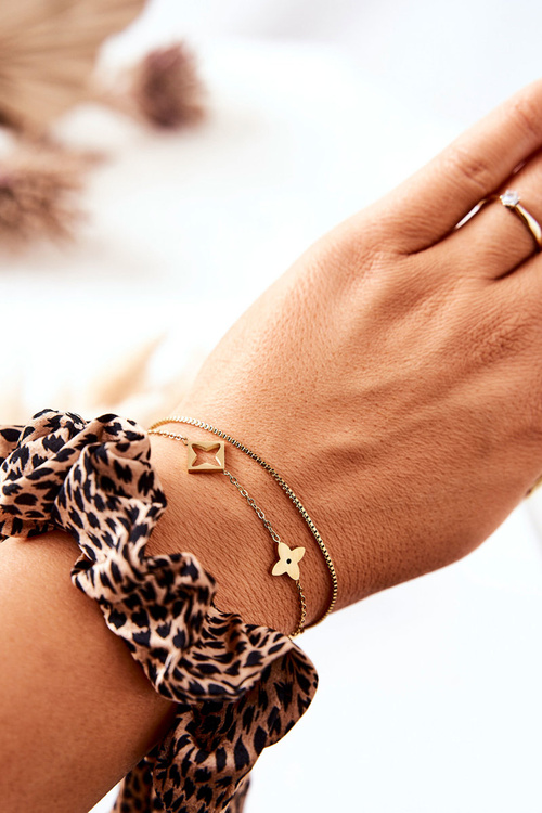 Double Chain Bracelet Gold Marielle