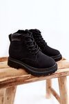 Children's Warm Boots Black Cheddy