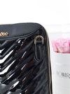 Women's Lacquered Letter Bag NOBO NBAG-FD2080-C020 Black