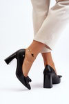Black Bow Pump Heels by Ariemessa