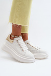 Women's Leather Sneakers GOE NN2N4031 White