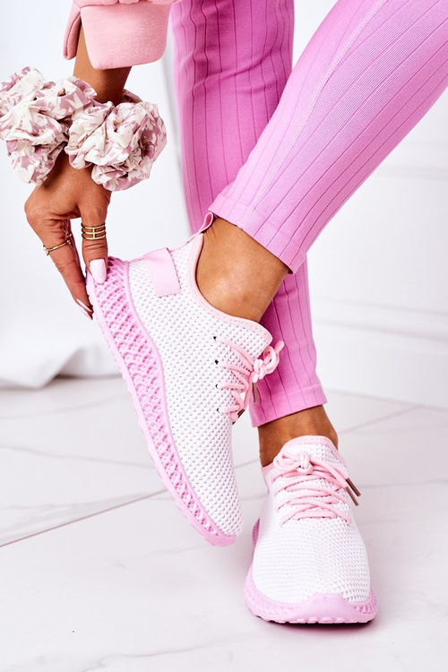 Women's Slip-on Sneakers Light Pink Run Away