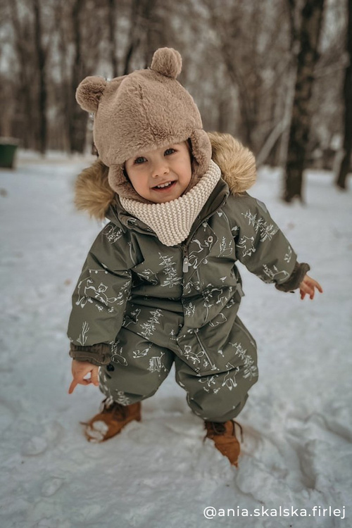 Children's Warmed Trappers Boots Camel Dexter