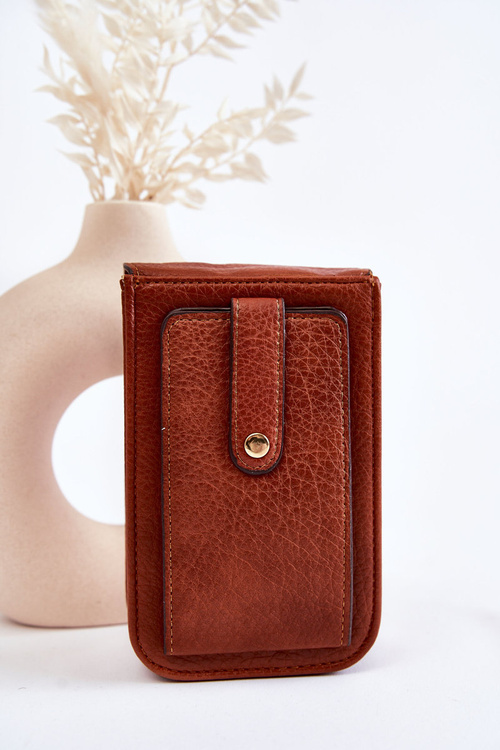 Small Purse With Ornament Brown Neliss