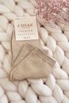 Women's Cotton Socks With Shiny Thread Cosas Beige