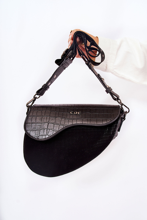 Women's saddle bag GOE ZNJ042 Black