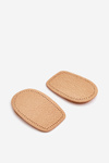 CORBBY Leather Cork heel pads