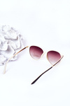 Women's Sunglasses Brown-Beige Ombre