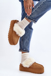 Women's snow boots with a thick sole Camel Starlyn