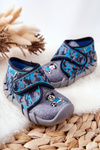 Slippers Befado 523P014 Grey-Blue