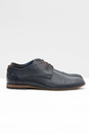 Men's Leather Navy Blue Livio Half Boots