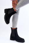 Suede Ankle Boots Nicole Black 2672