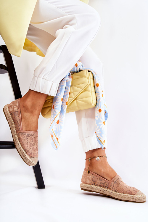 Classic Women's Espadrilles Openwork Nude Catris