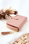 Large Women's Wallet With Extra Wallets Nude