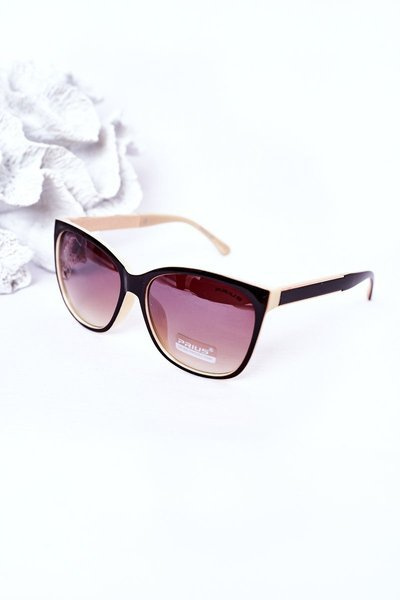 Women's Sunglasses Brown-Beige Ombre