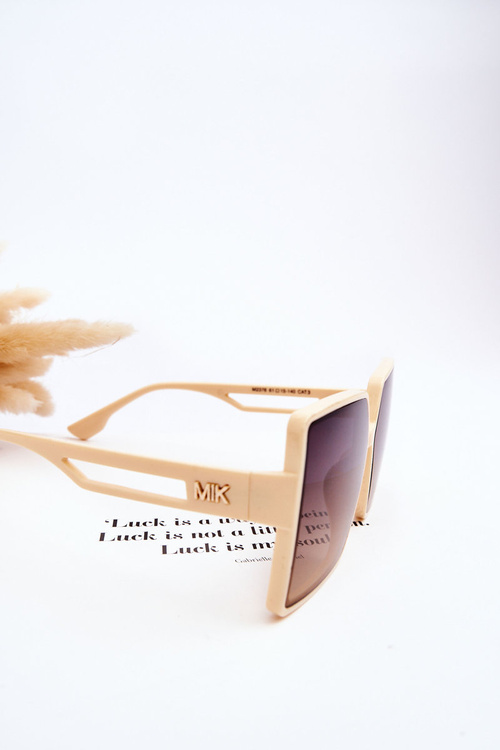 Square Sunglasses M2376 Beige