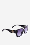 Women's Classic Sunglasses with Decorative Details UV400 Black