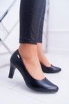 Women's pumps Sergio Leone black matte Orsola