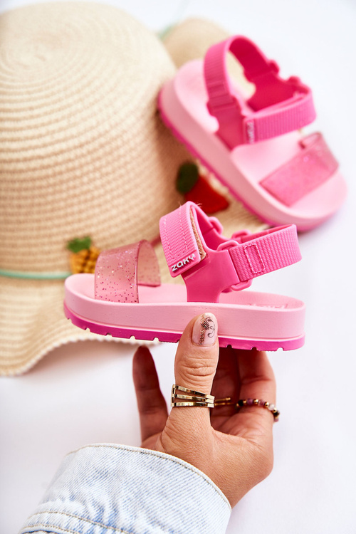 Comfortable Children's Sandals Fragrant ZAXY JJ385026 Pink