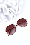 Polarized Sunglasses Aviator Brown