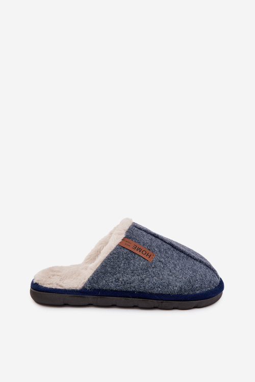 Men's Classic Blue Slippers Makis