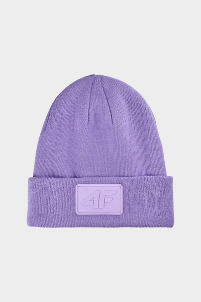 Winter Hat Unisex Purple 4F 4FWAW24ACAPU433-52S