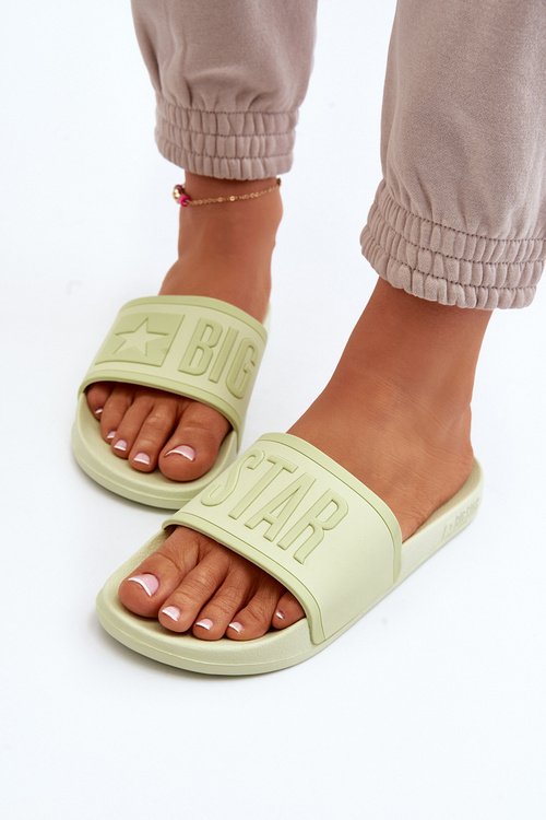 Women's Flip Flops Big Star NN274A646 Lime