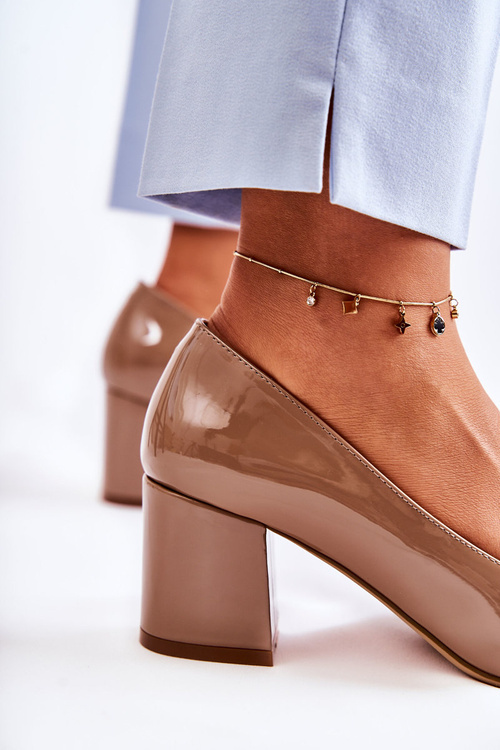 Leather Pumps Sergio Leone PB411 Brown