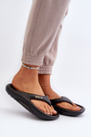 Women's Foam Flip Flops Big Star NN274A649 Black
