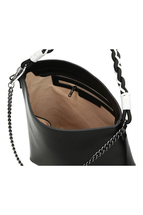 Torebka Klasyczna Skórzana Czarna Nobo M1280-C020