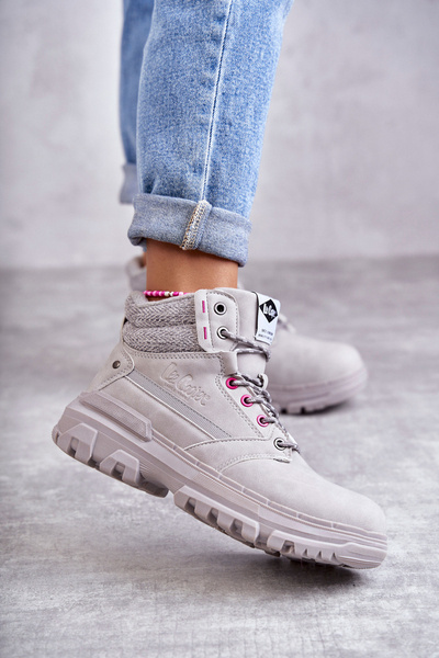 Women's Warm Boots Lee Cooper LCJ-22-01-1373 Grey