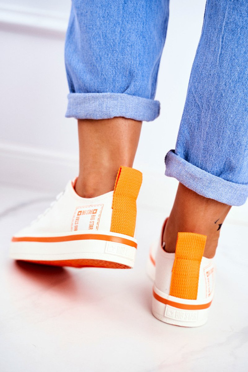 Trampki Big Star Białe FF274A065